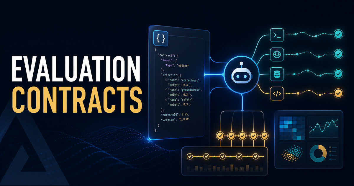 Your AI Agent Needs an Evaluation Contract, Not Another Leaderboard