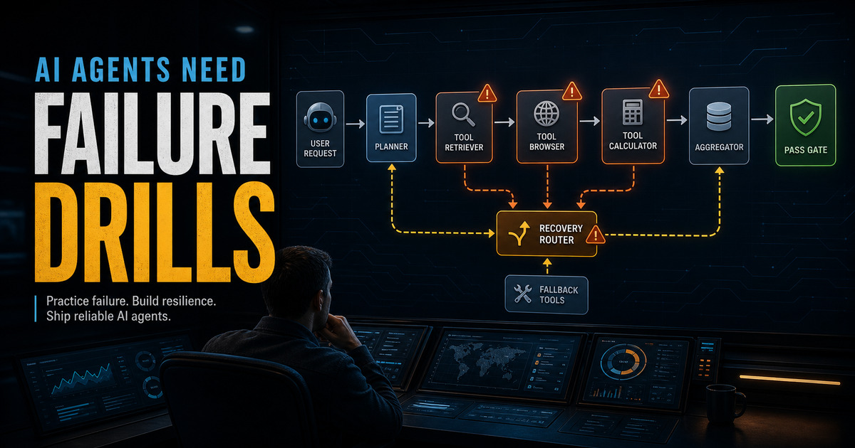 AI Agents Need Failure Drills, Not Just Happy-Path Demos