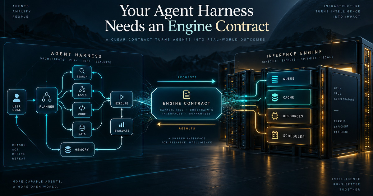 Your Agent Harness Needs an Engine Contract