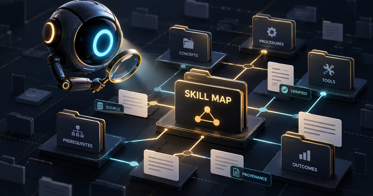 Your Knowledge Base Needs a Skill Map, Not More Chunks