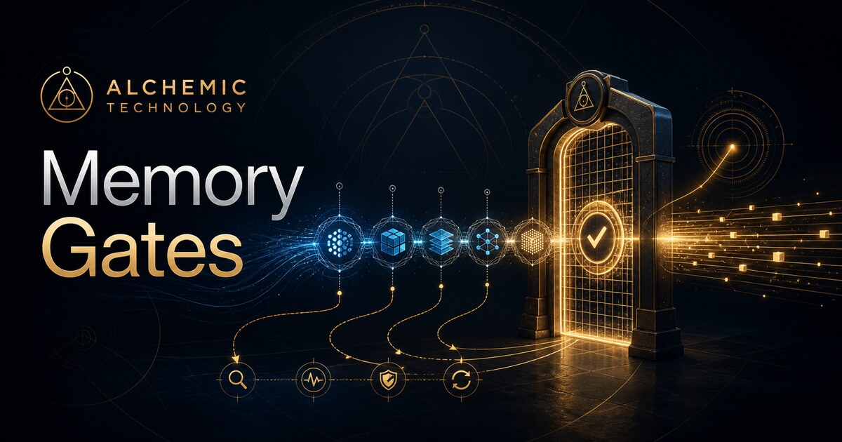 Your Agent Memory Needs a Diagnostic Gate, Not a Bigger Cache
