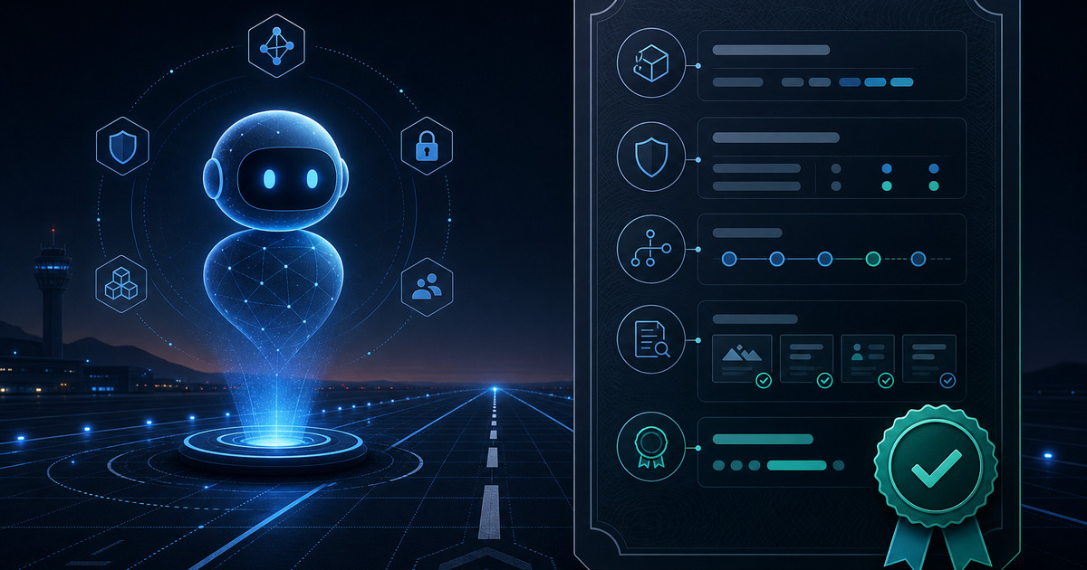 Your AI Agent Needs a Preflight Certificate, Not a Pilot Launch