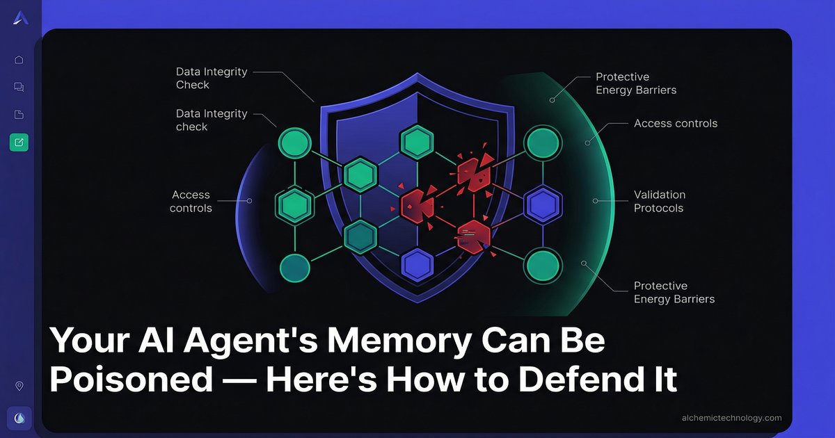 AI memory poisoning defense concept