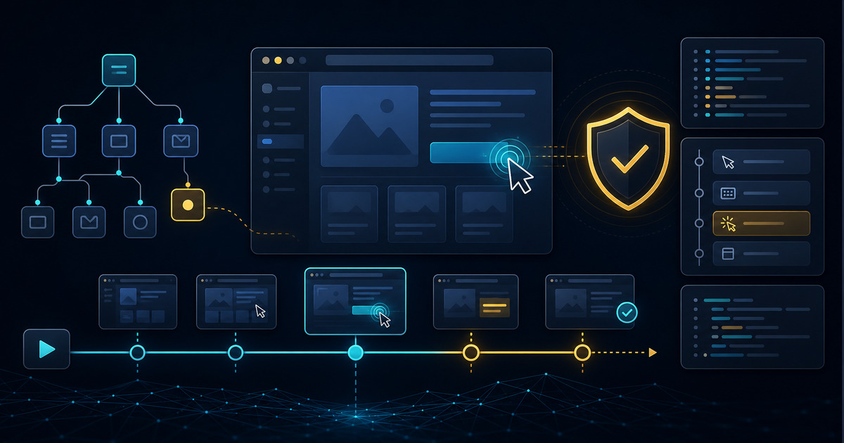 Your Browser Agent Needs a Replay Harness, Not a Screenshot