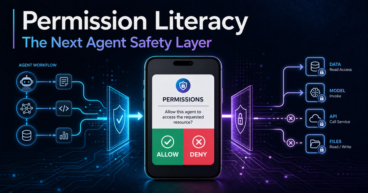 Permission Literacy Is the Next Agent Safety Layer
