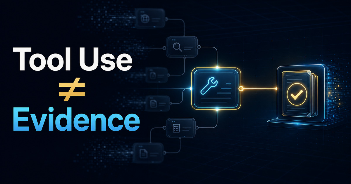 Stop Rewarding Decorative Tool Use in AI Agents